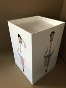 想要李子柒环境，建议商场定做环保促销台