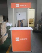 广州传统促销台制作，纸地堆头对比结构图