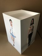 卡蓝邀请您，做绿色纸堆头促销台定制
